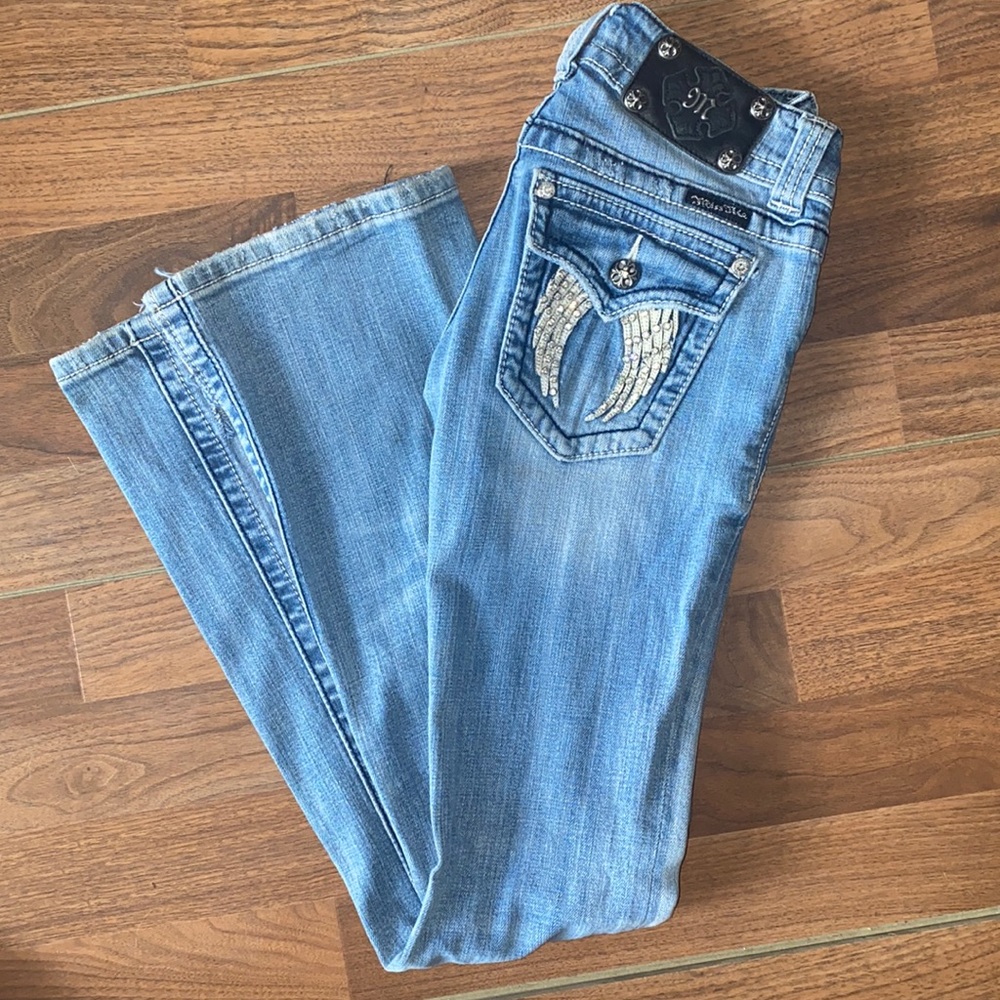 Miss me jeans angel wings